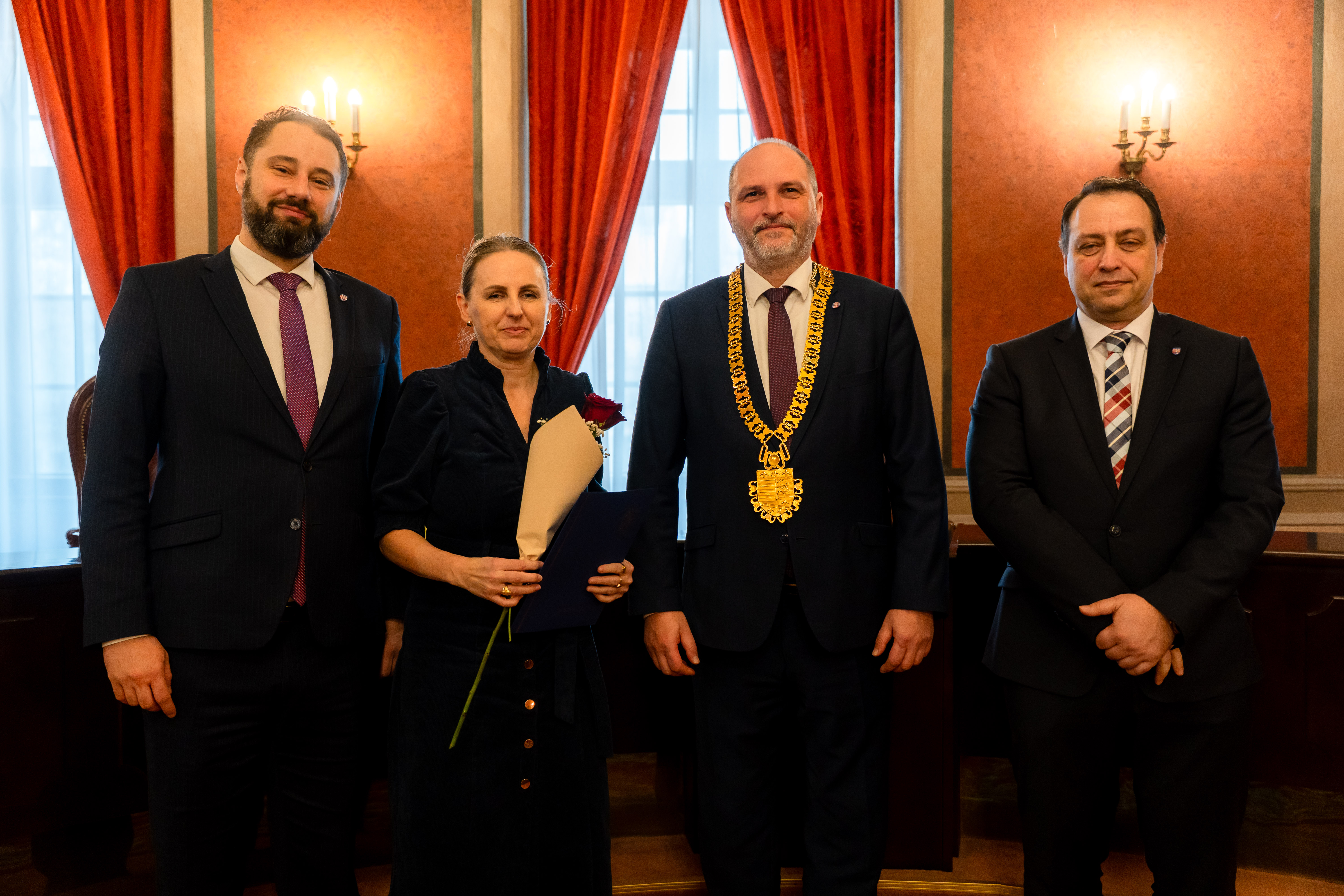 Novorocne prijatie jubilantov Magistratu mesta Kosice-42